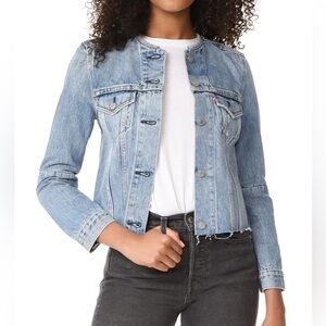 Levi’s Altered Trucker Denim Jacket Sz S